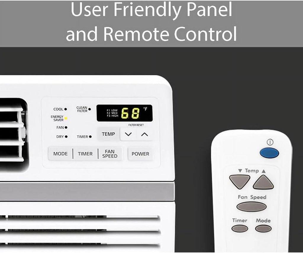 10,000 BTU Window Air Conditioner with Remote J1404