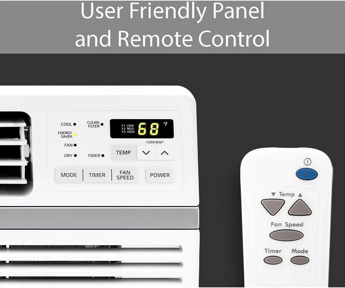 10,000 BTU Window Air Conditioner with Remote J1404