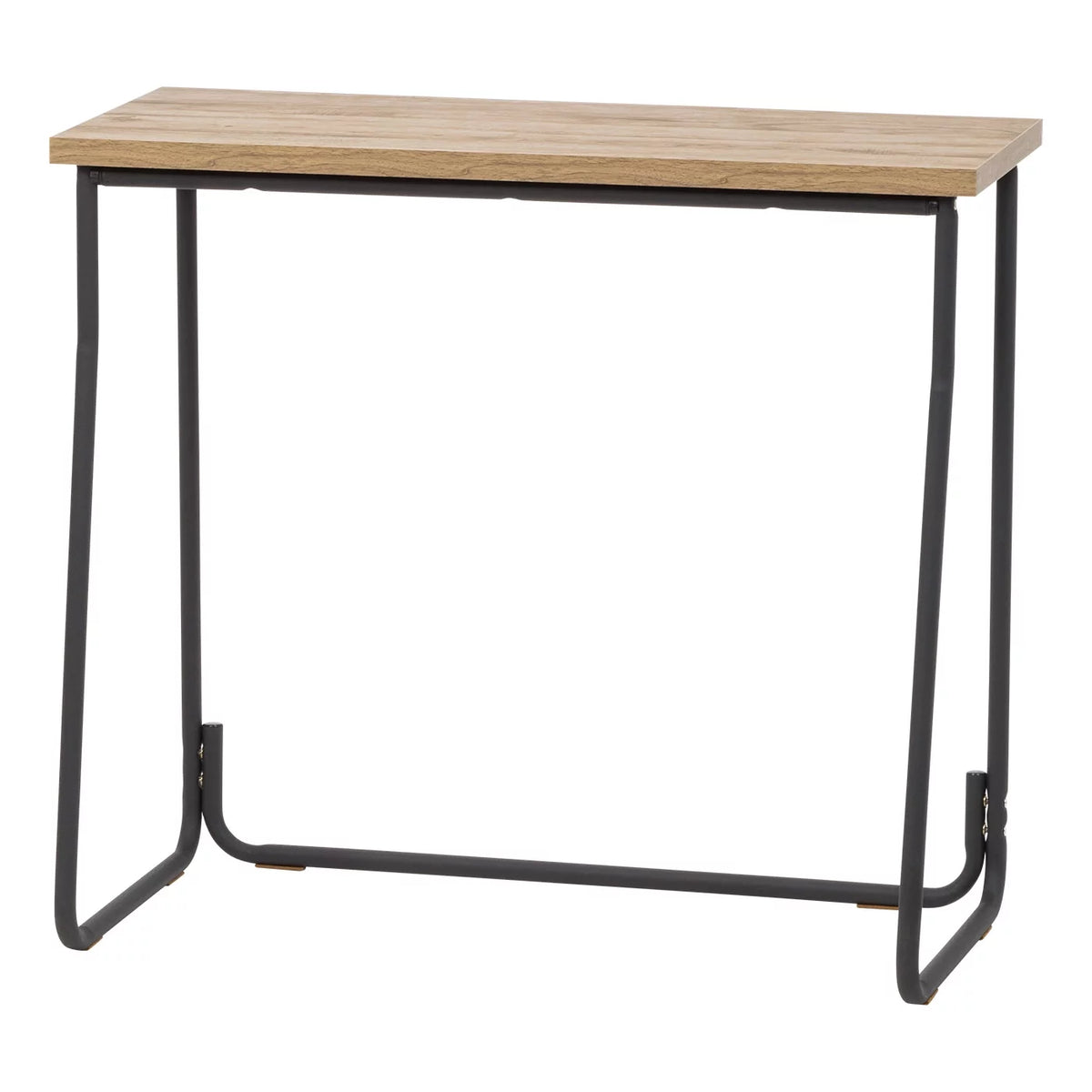 Modern Computer Office Desk with Matte Black Steel Frame A4179