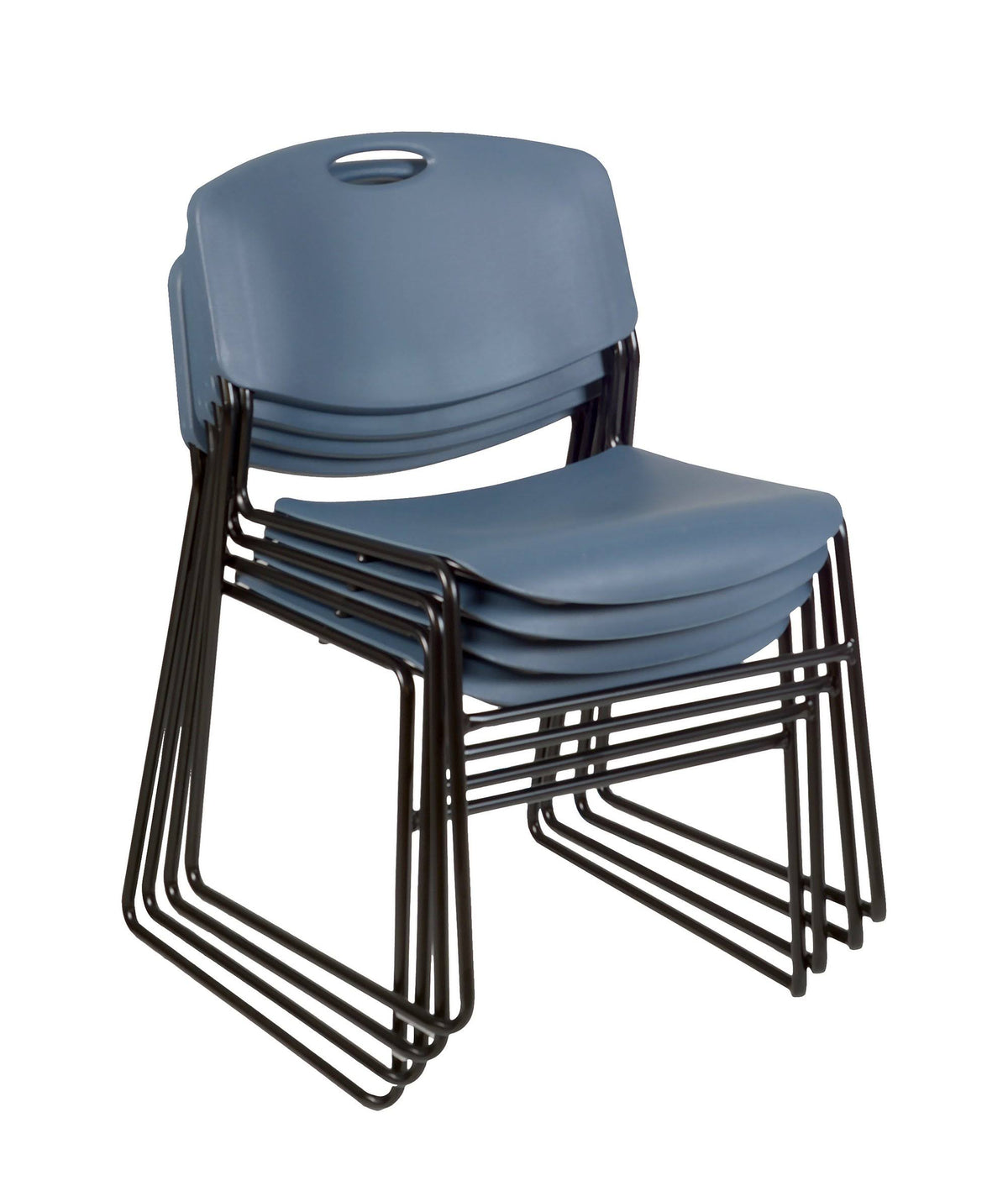 Cherry Flip Top Mobile Training Table with 2 Stack Chairs D424