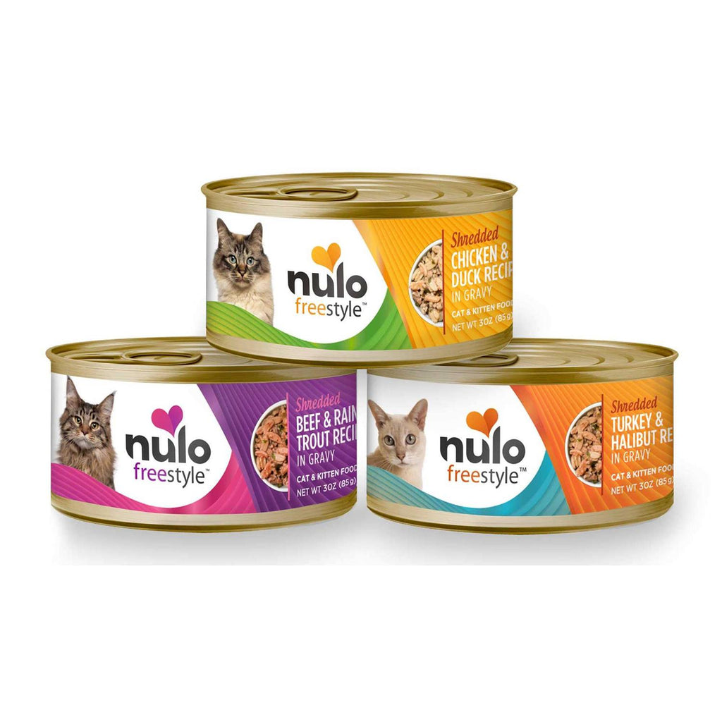 Shredded Turkey & Halibut Canned Cat Food E686078