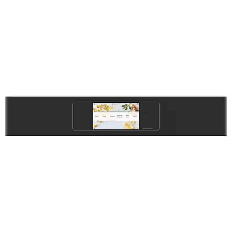 30 in. Smart Single Electric French-Door Wall Oven with Convection Self-Cleaning in Matte Black J3403