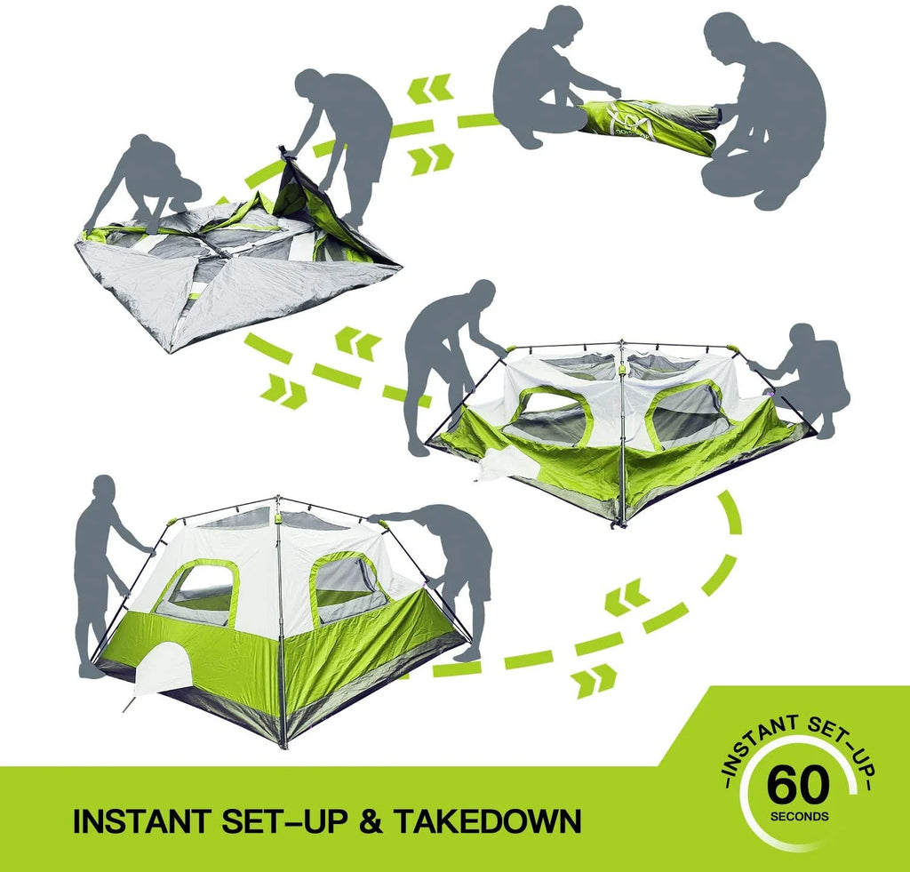 6 Person Waterproof Camping Tent O12641