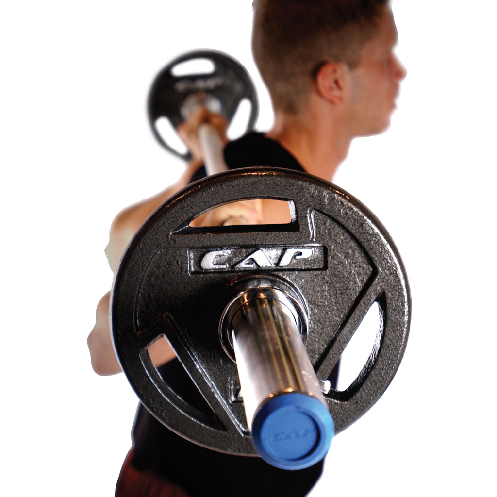 Black Olympic Grip Plate Set, 5 lb x 2 N639046