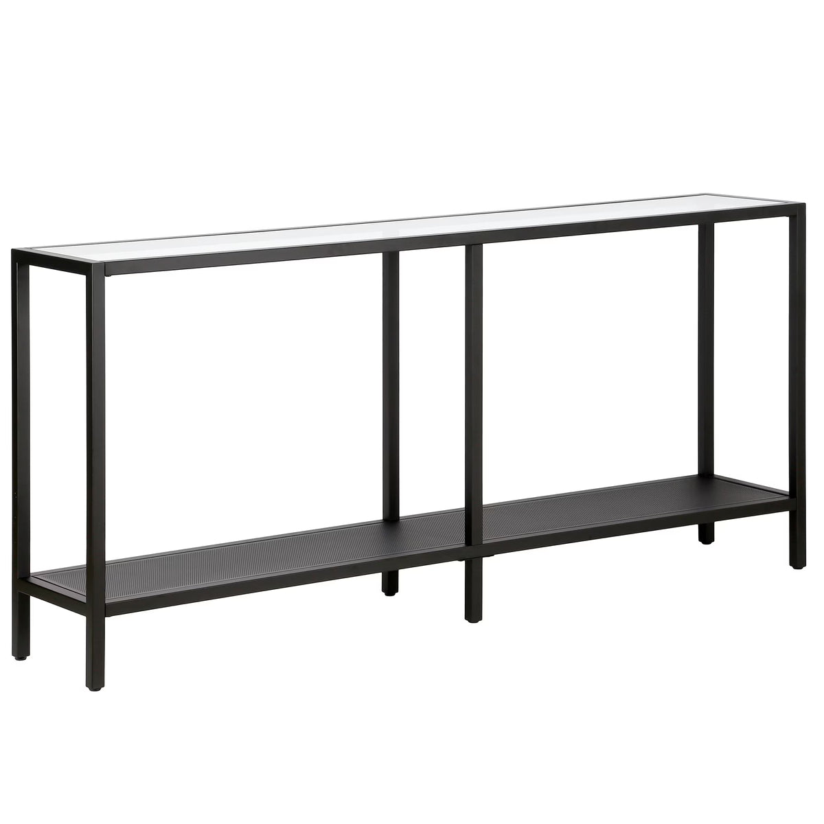 Blackened Bronze Rectangular Console Table C7451