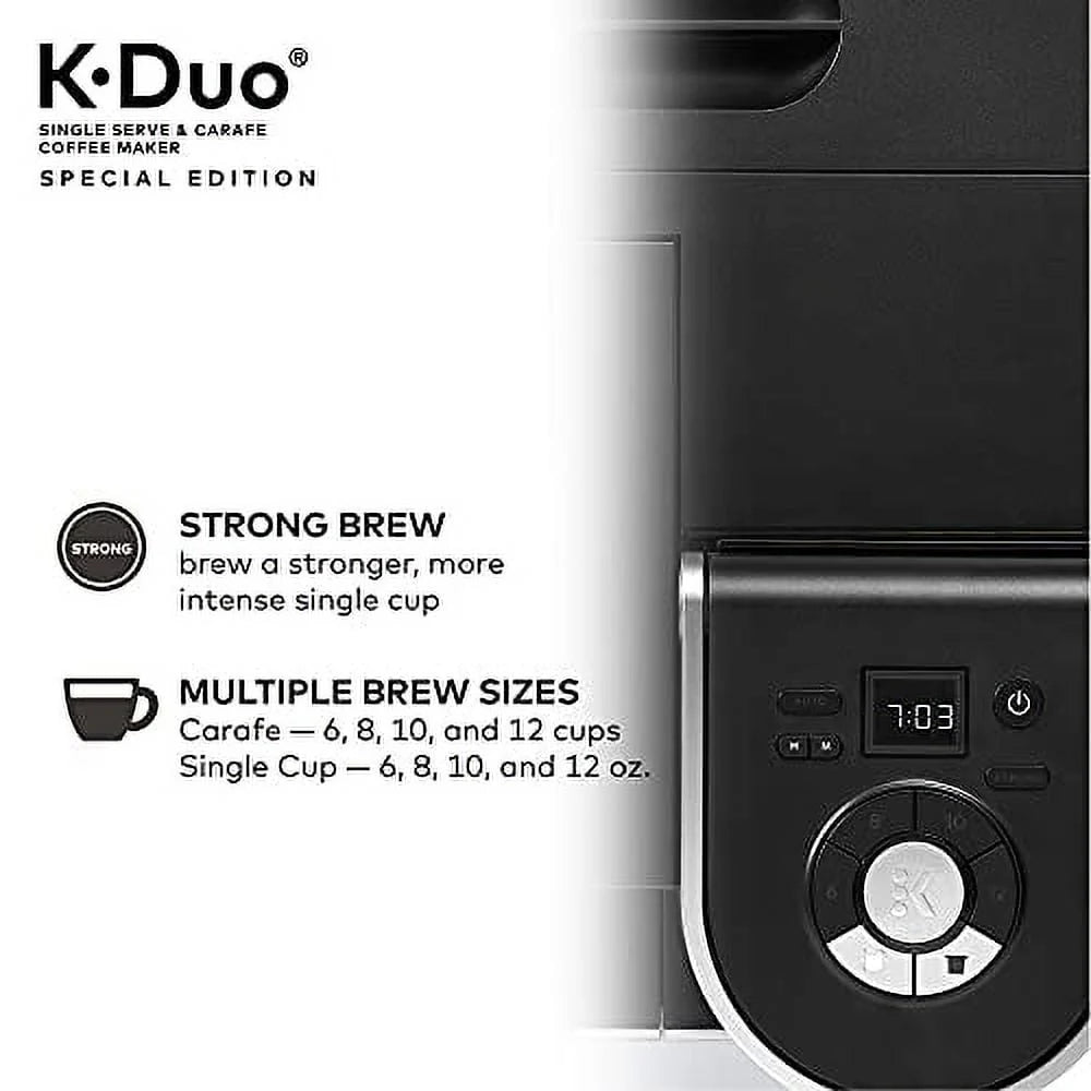 Single Serve K-Cup Pod & Carafe Coffee Maker D570401