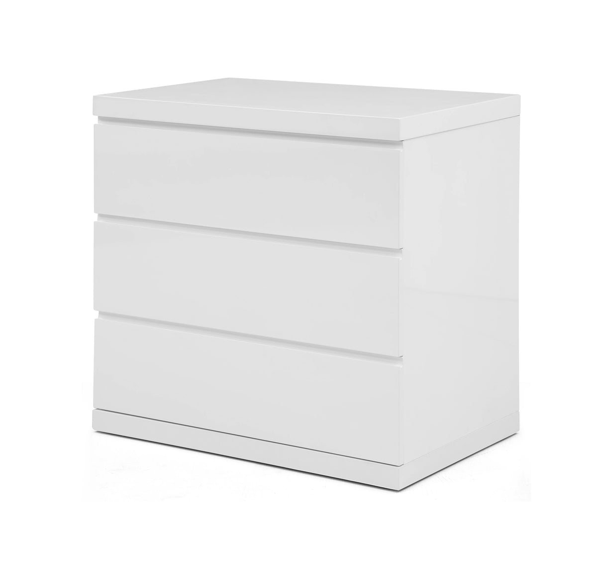 White High Gloss Lacquer Dresser O446400
