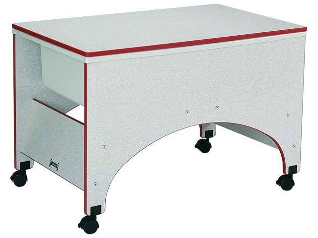 Red Space Saver Sensory Table Q960