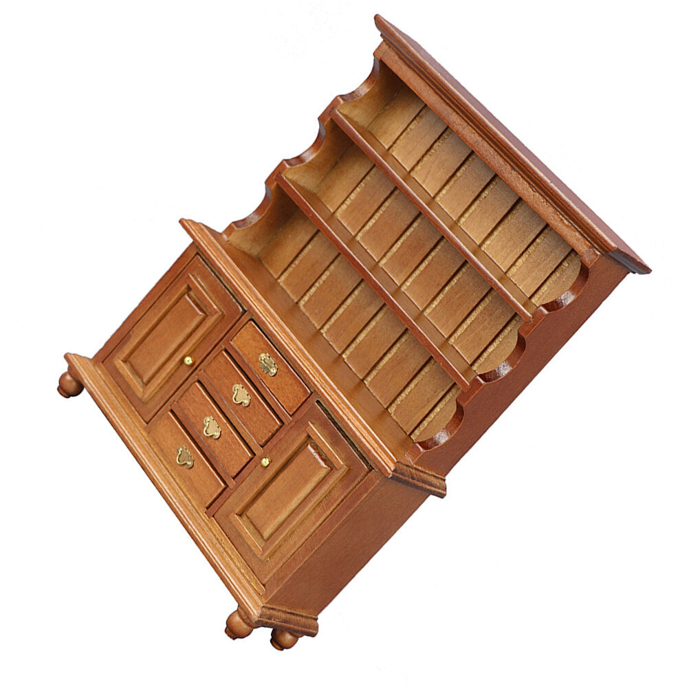 Mini Cabinet Wooden Craft Children Toy U1686