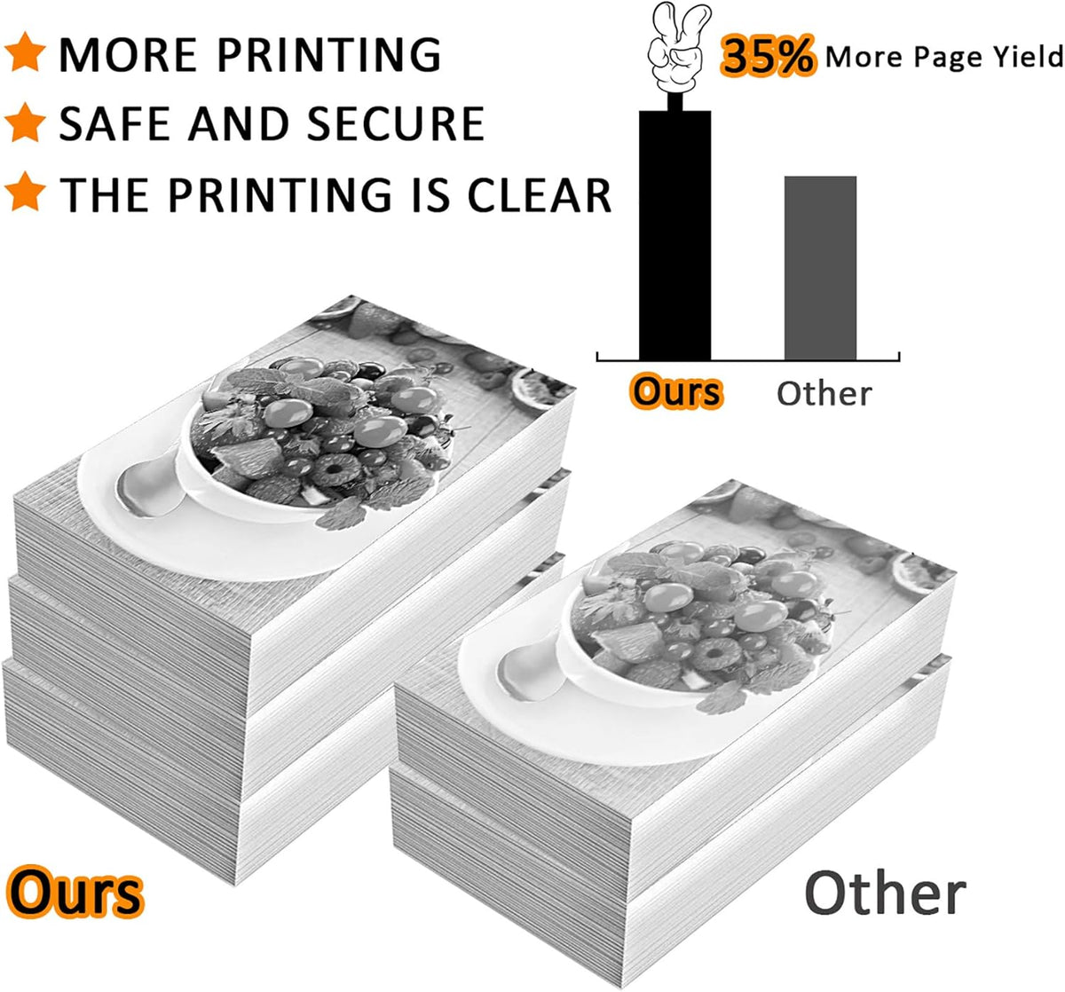 3 Pack Black Toner Cartridge for HP P2055dn Printer Z719988