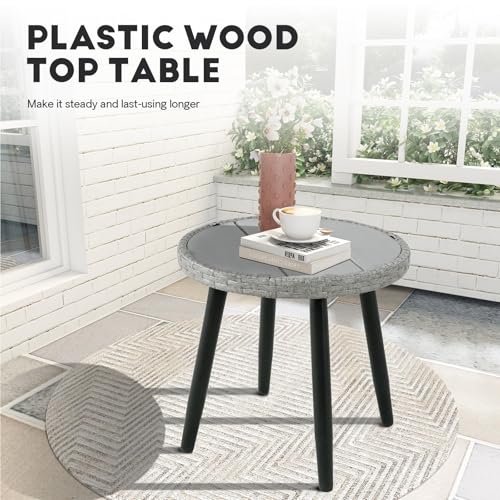 3 Piece Wicker Bistro Set T84366