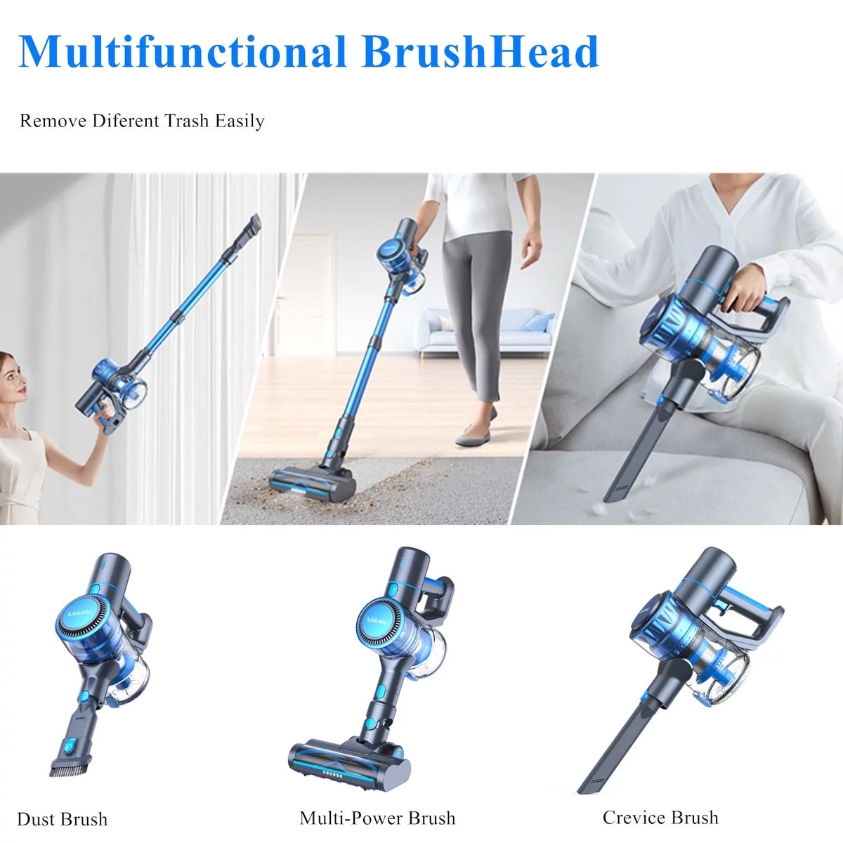 Cordless Stick Vacuum 23KPa D36406