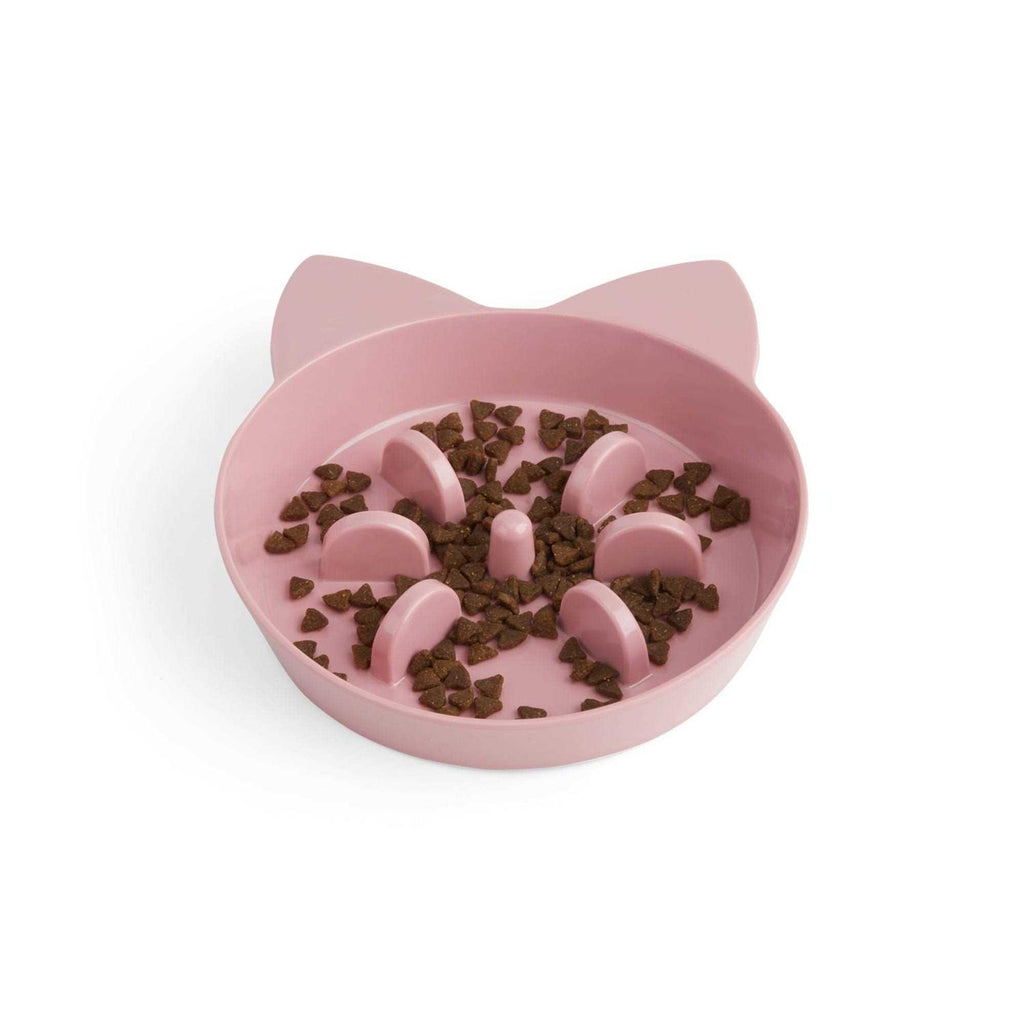 Mauve Slow Feeder Cat Bowl R133914