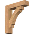 Western Red Cedar Smooth Bracket with Offset Brace M939
