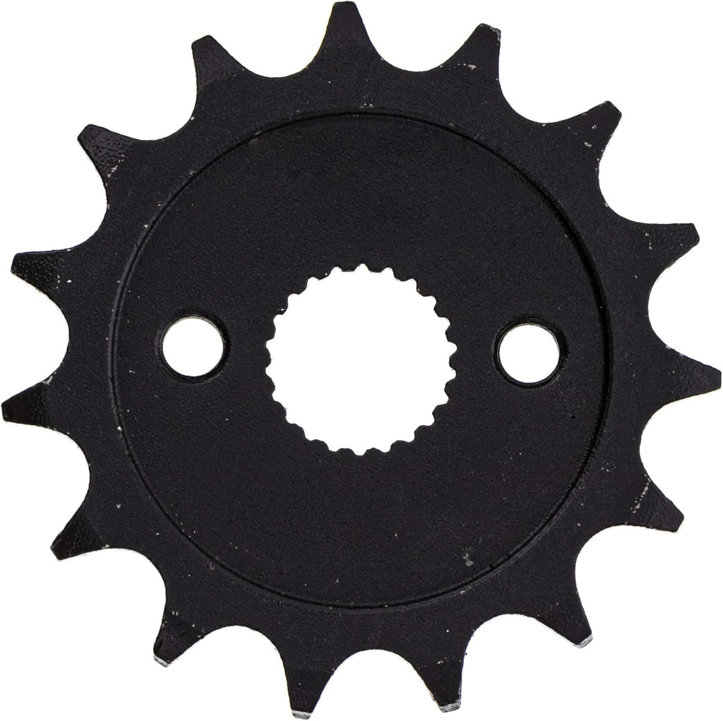 Drive Sprocket Chain Combo Front 15 Rear 49 Tooth 428HZ Standard 114 Links Pack of 2 W856