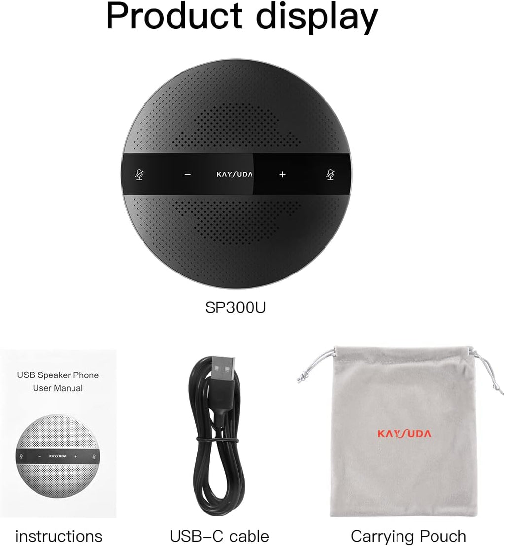 USB Speakerphone Microphone for Conference Call Y80138
