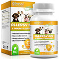 Dog Allergy Relief Omega 3 Fish Oil Pumpkin Enzymes A83497