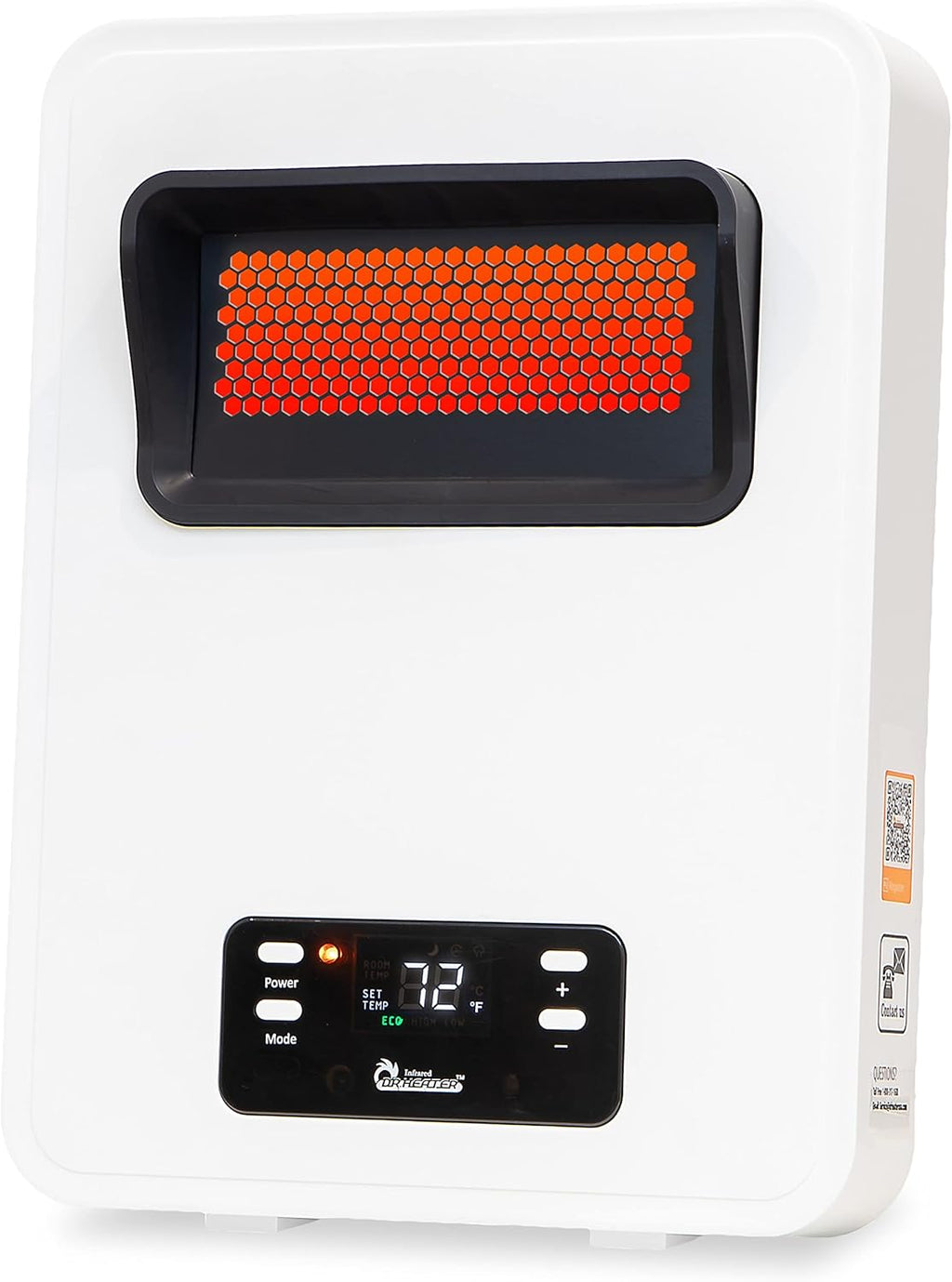 Black Hybrid Infrared Space Heater B783