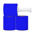 Narrow Banding Blue Hand Stretch Wrap 5 inch x 1000& x 80 Gauge 24 Rolls P724262