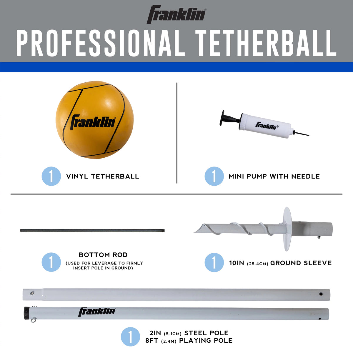 Tetherball Set with Carry Bag J56794
