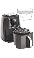 4-in-1 Compact 4 QT Grey Air Fryer L881086