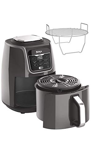 4-in-1 Compact 4 QT Grey Air Fryer L881086