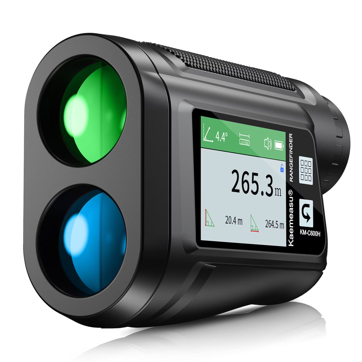 LCD Touch Screen 6X Magnification 600M Rangefinder Distance Meter Y3714