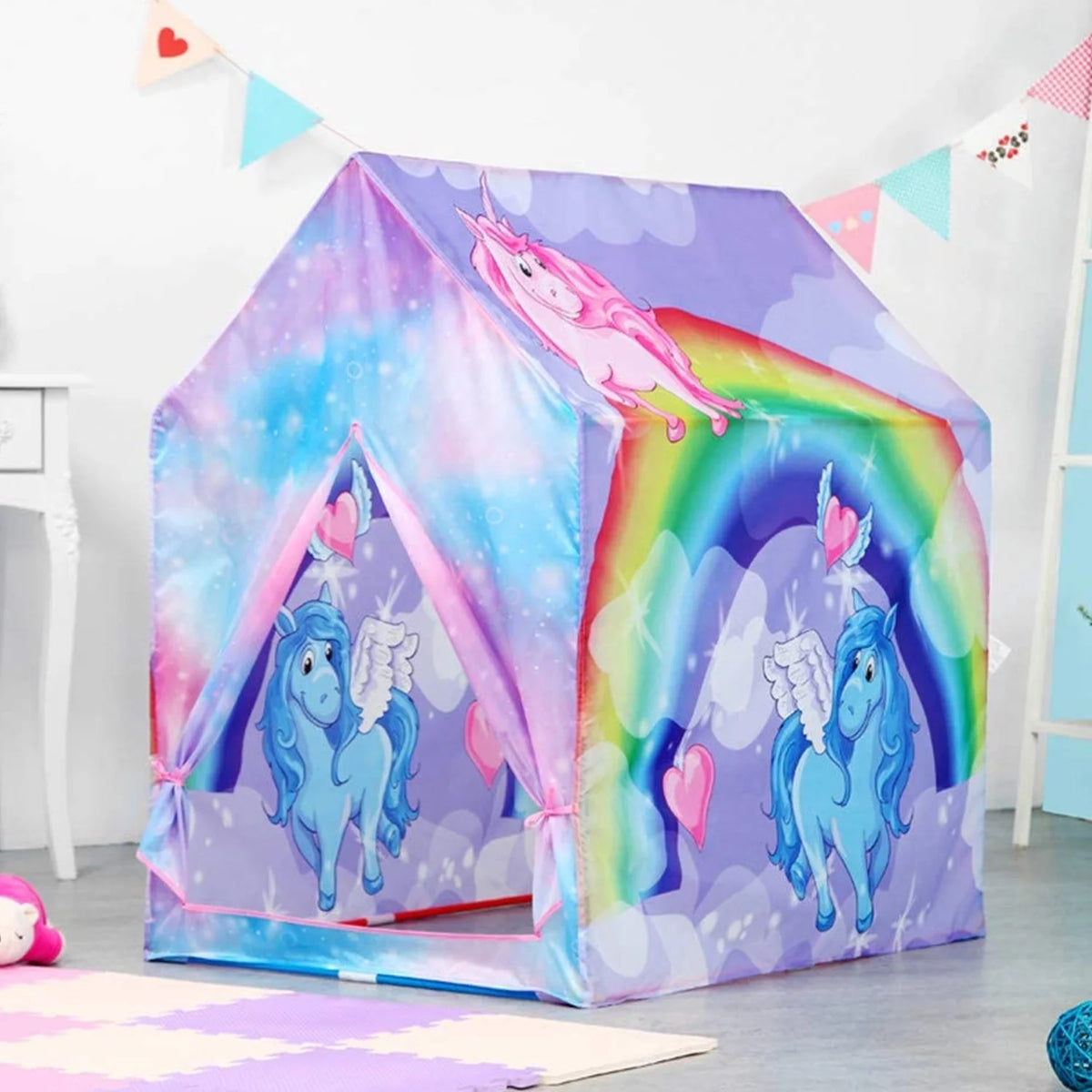 Unicorn Princess Castle Play Tent T3746
