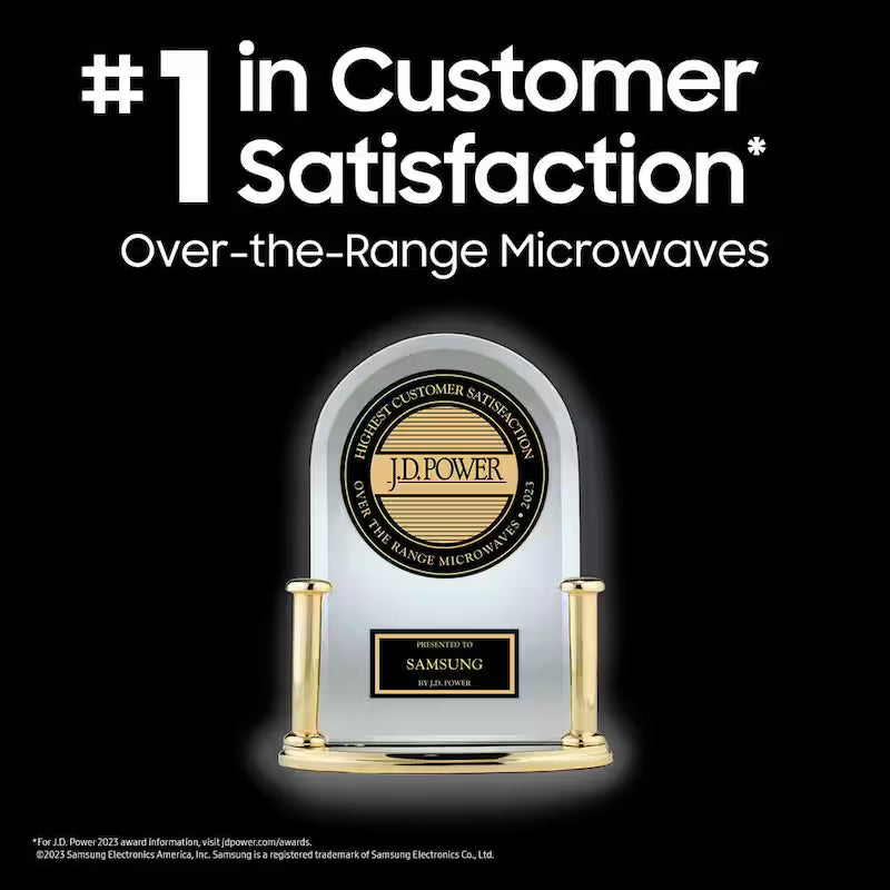 1.1 cu. ft. Smart SLIM OTR Microwave with 400 CFM Ventilation H882
