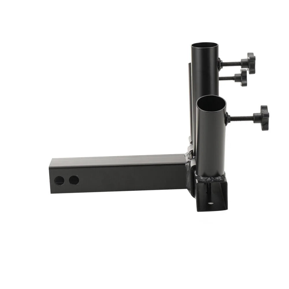 Heavy Duty 3 Flag Pole Holder Hitch Mount L3666