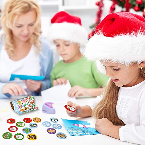 Christmas Sticker Roll 500 Stickers T380096