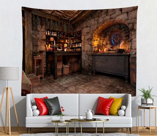 Halloween Tapestry Wall Hanging 118''x98'' Y35274