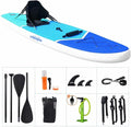 Inflatable Stand Up Paddle Board 6" Thick 11 FT Kayak Convertible V3248