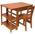 Child Desk and Chair Pecan U63452