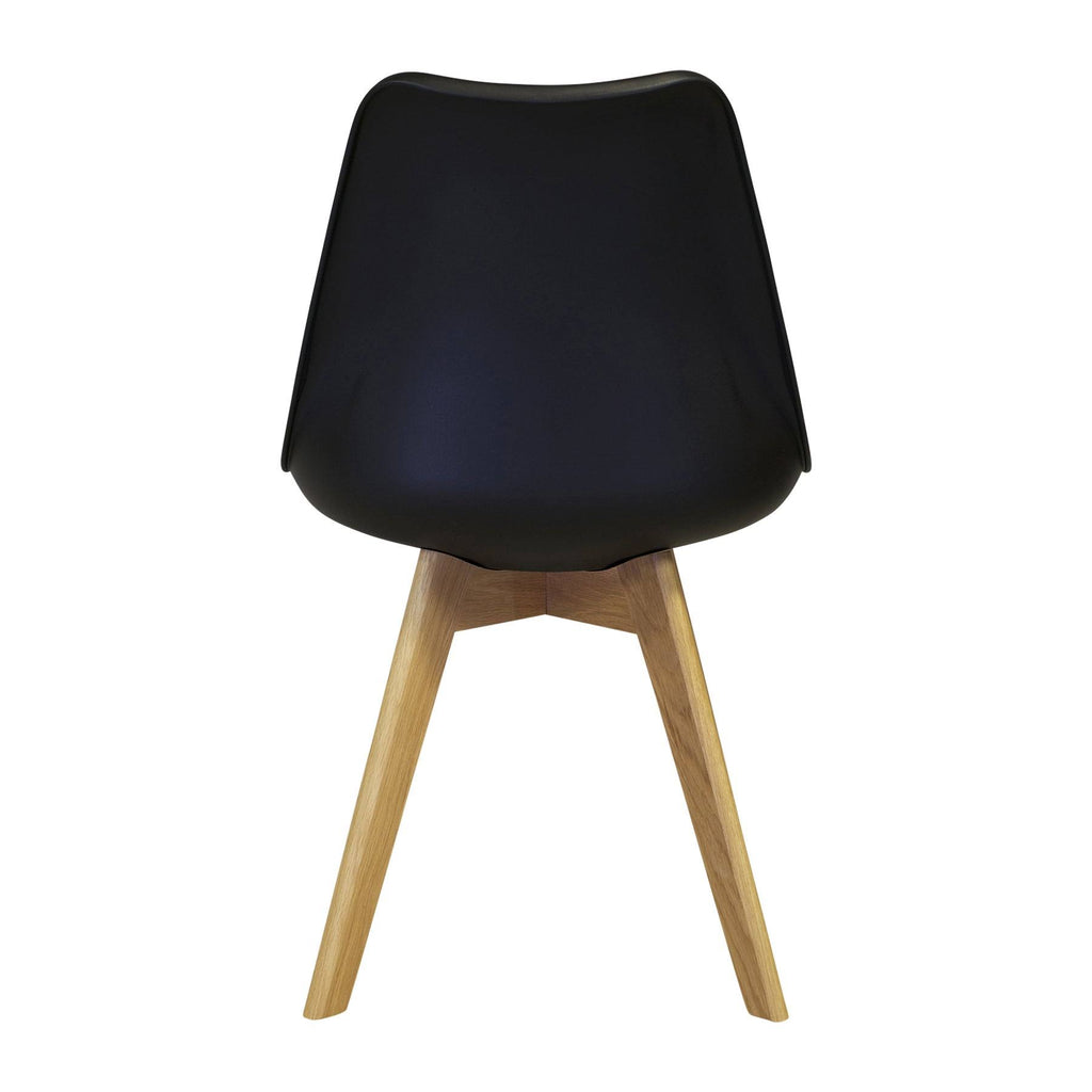 White Mid Century Modern Dining Chair B110