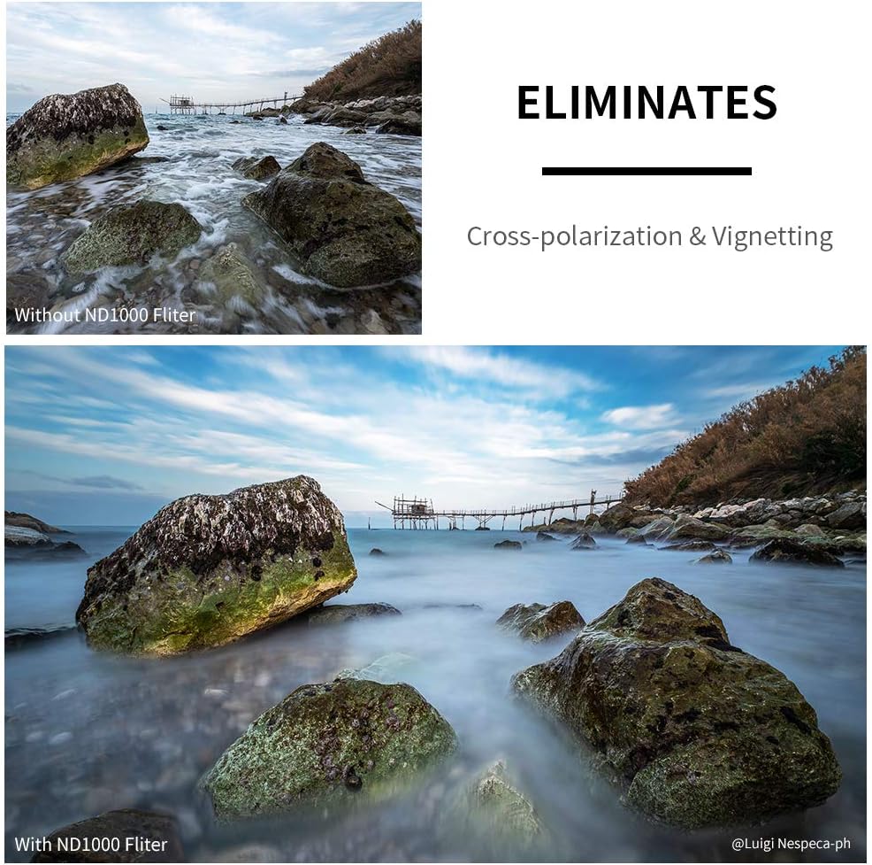 67mm ND1000 10-Stop Fixed Neutral Density Filter Pack of 2 T55147
